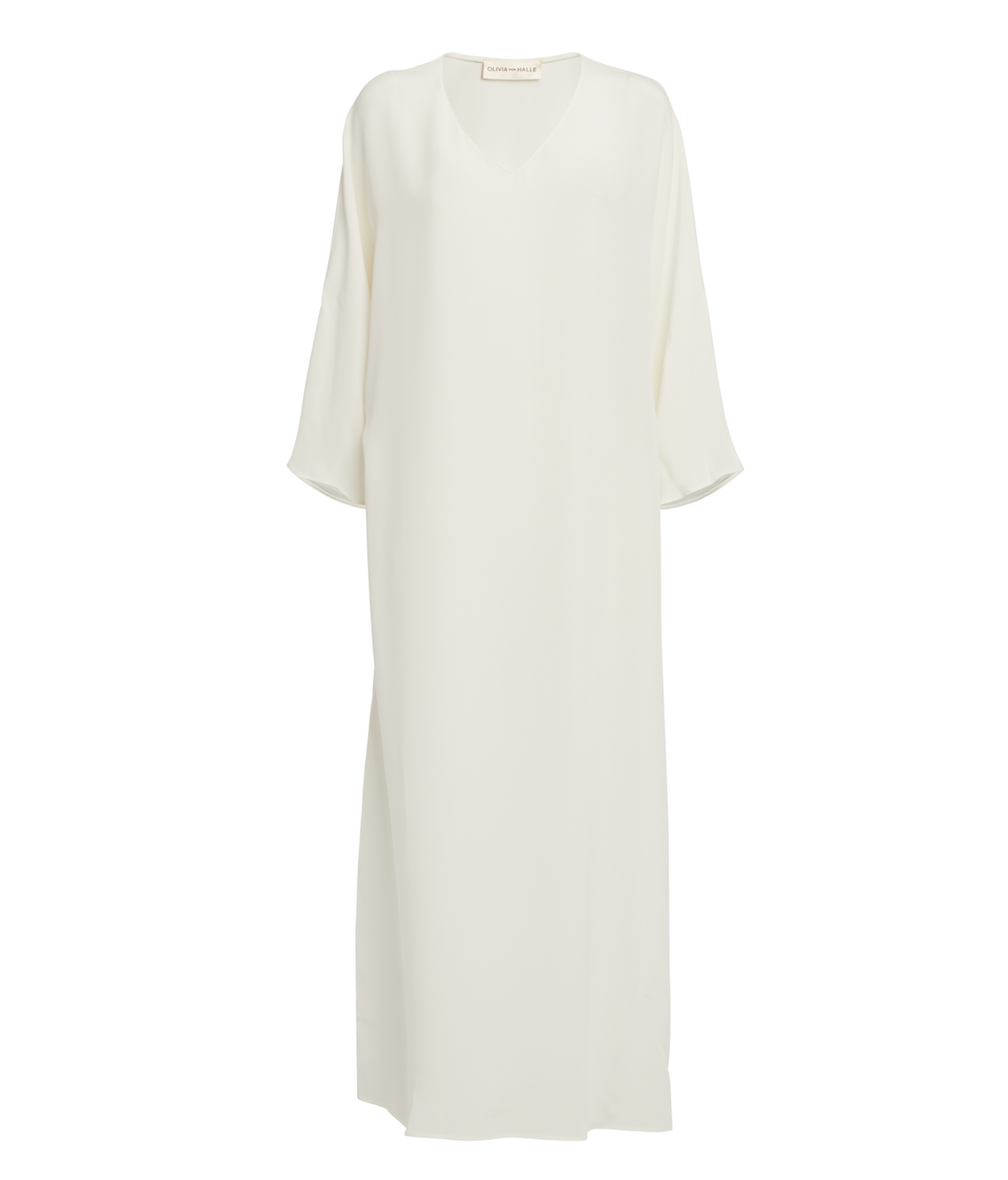 Olivia von Halle Vreeland V-neck Maxi Dress
