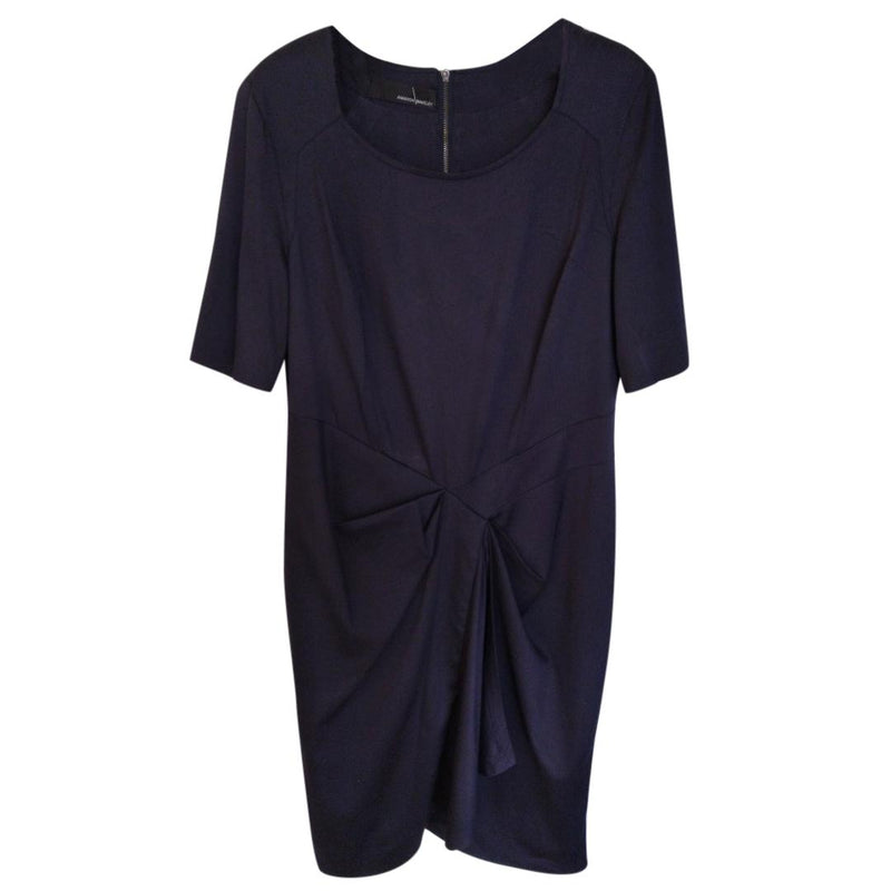 Amanda Wakeley draped blue dress