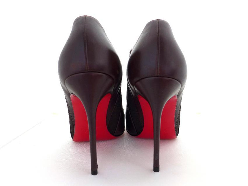 Christian Louboutin Brown Lastoto Leather Ankle Boots
