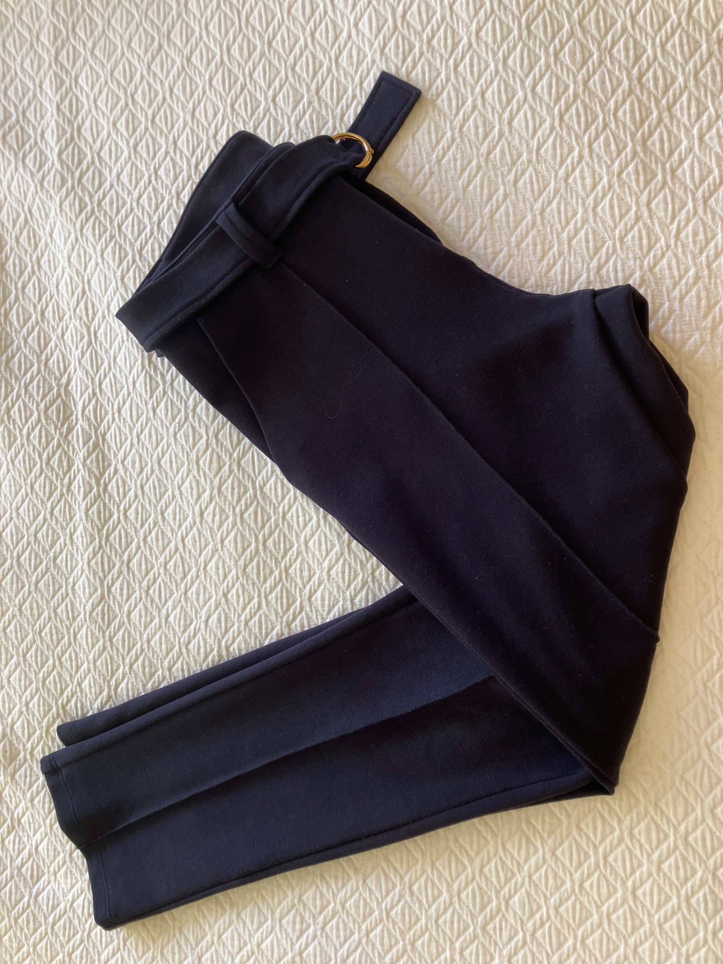 Chloe Navy Ponte Trousers Age 14 yrs