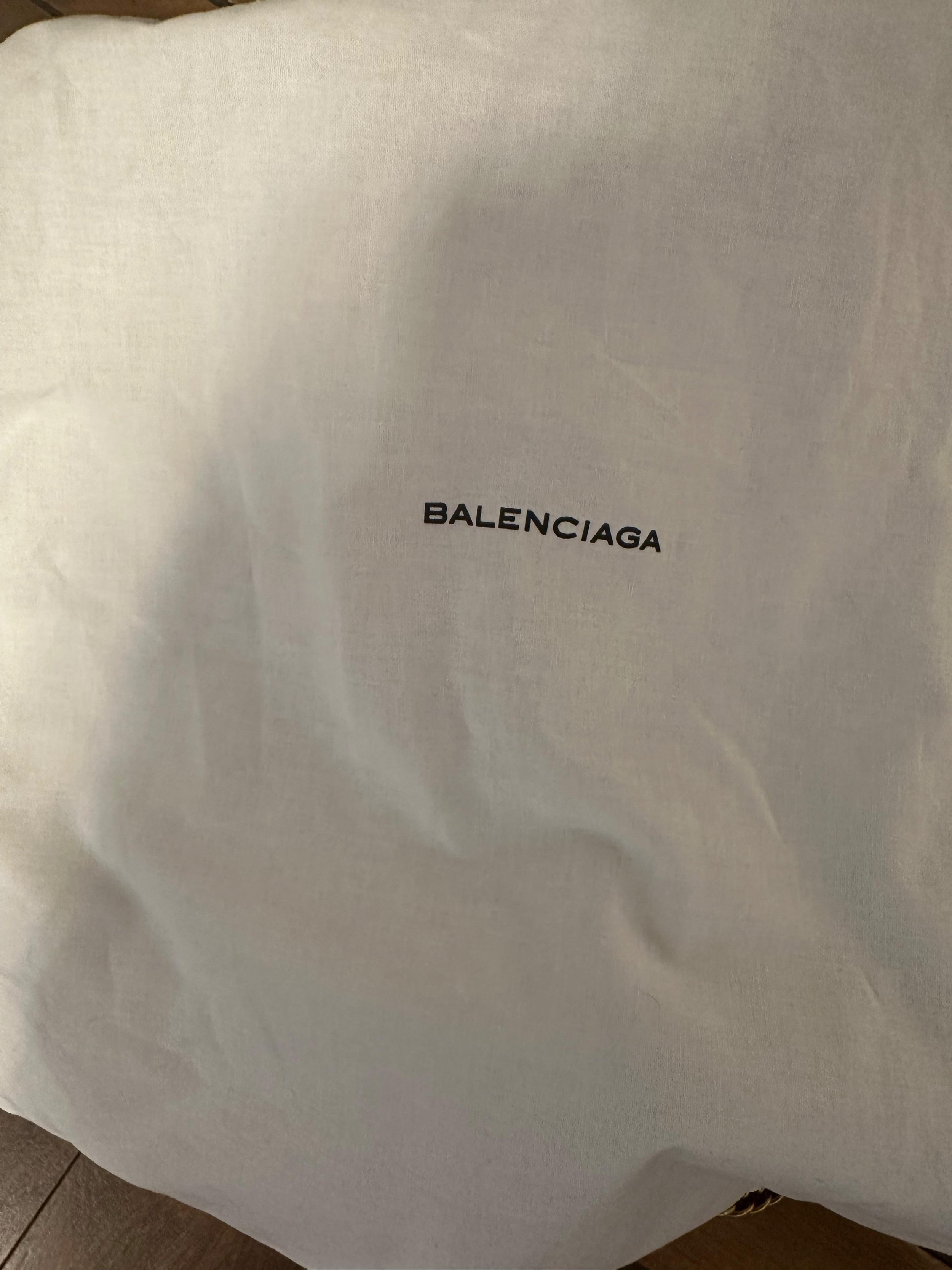 Balenciaga Blue Velvet Matelasse Shoulder Bag