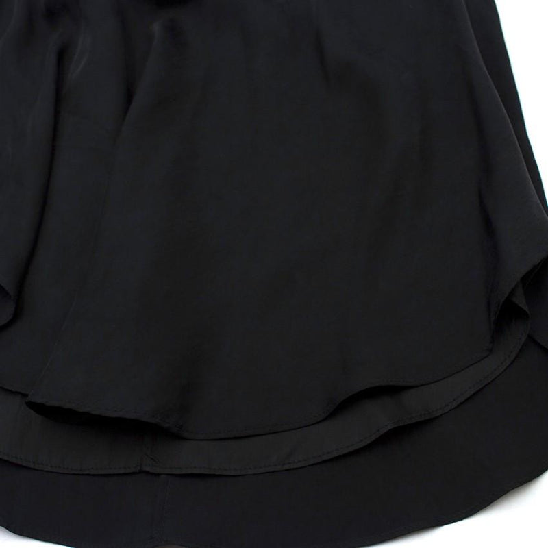 Carven Haut Twill High-neck Sleeveless Top