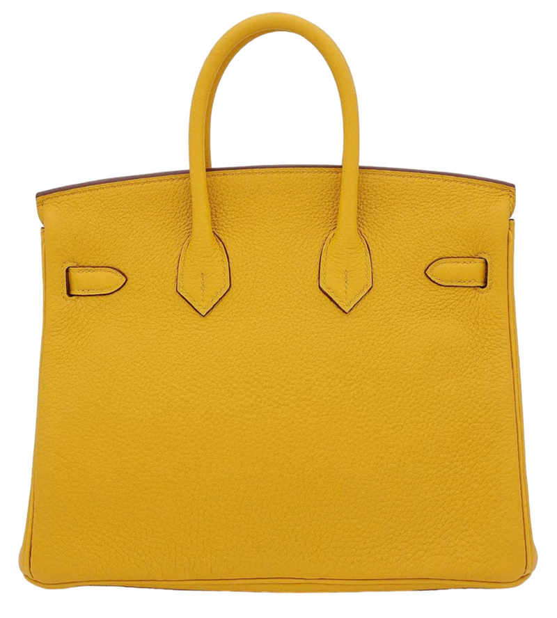 Hermès Birkin 25 Togo Jaune Ambre