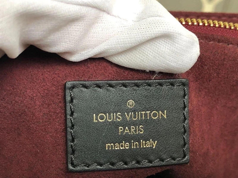 Louis Vuitton Coated Canvas and Leather Damier Ebene Vavin PM Shoulder Bag
