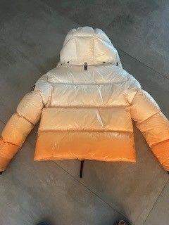 Mackage Orange Ombre Evie Puffer Coat