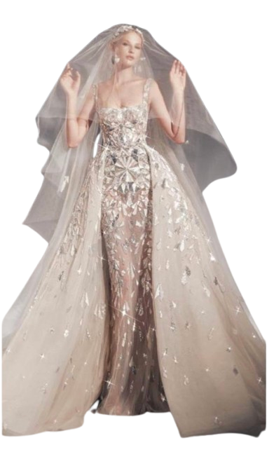 Zuhair Murad Couture Embellished Tulle 2022 bridal collection