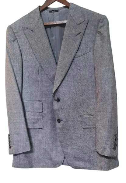 Tom Ford Bespoke Grey Wool Suit