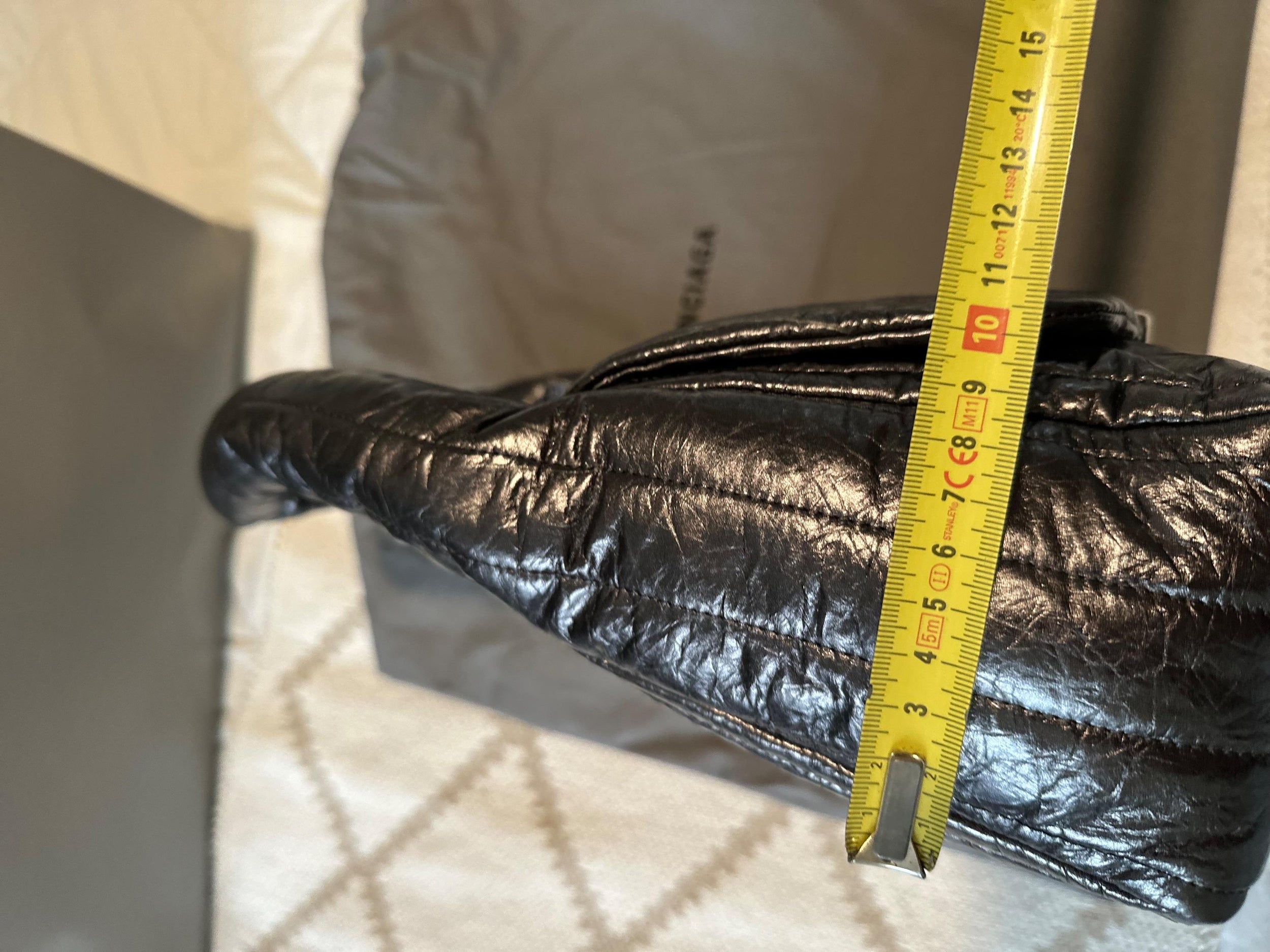 Balenciaga Silver Monaco Bag