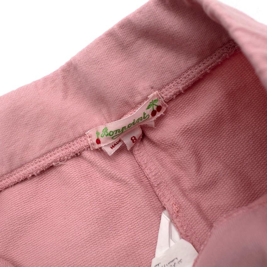 Bonpoint Pink Cotton Girls Shorts