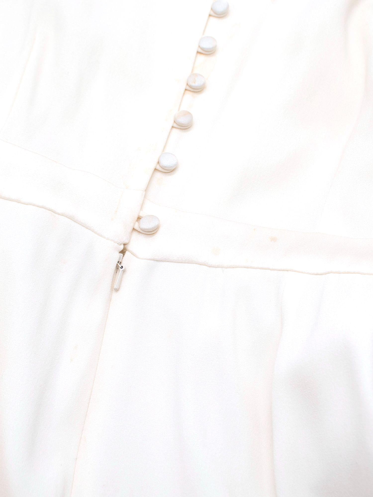 GOAT White Crepe Jumpsuit