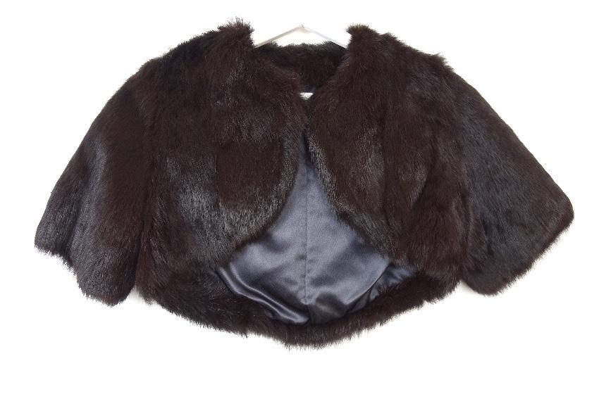 Bespoke Cropped Rabbit Fur Jacket