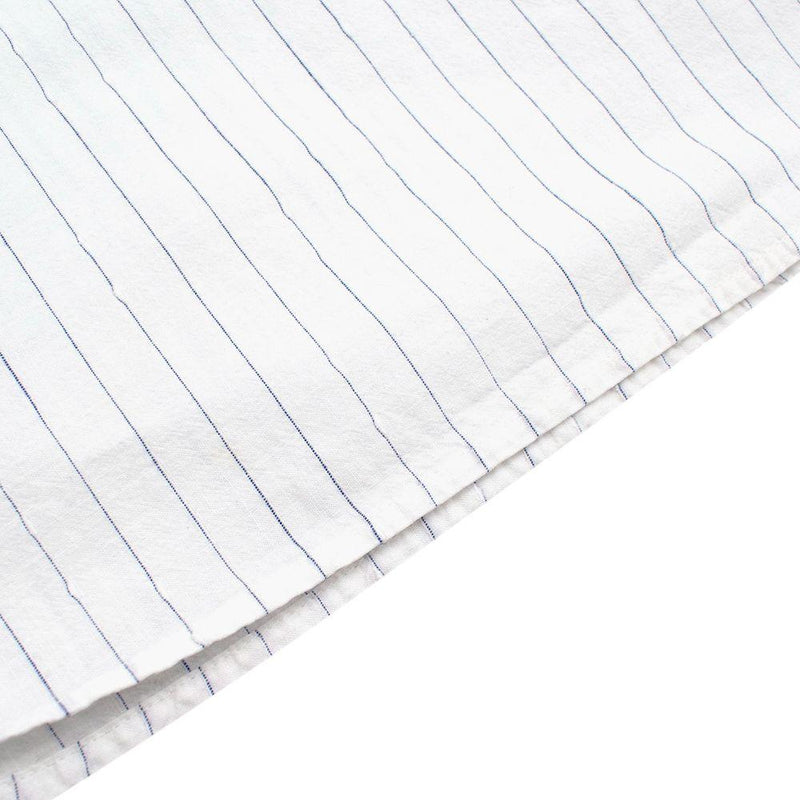 Kids 6Y White Striped Cotton Shirt