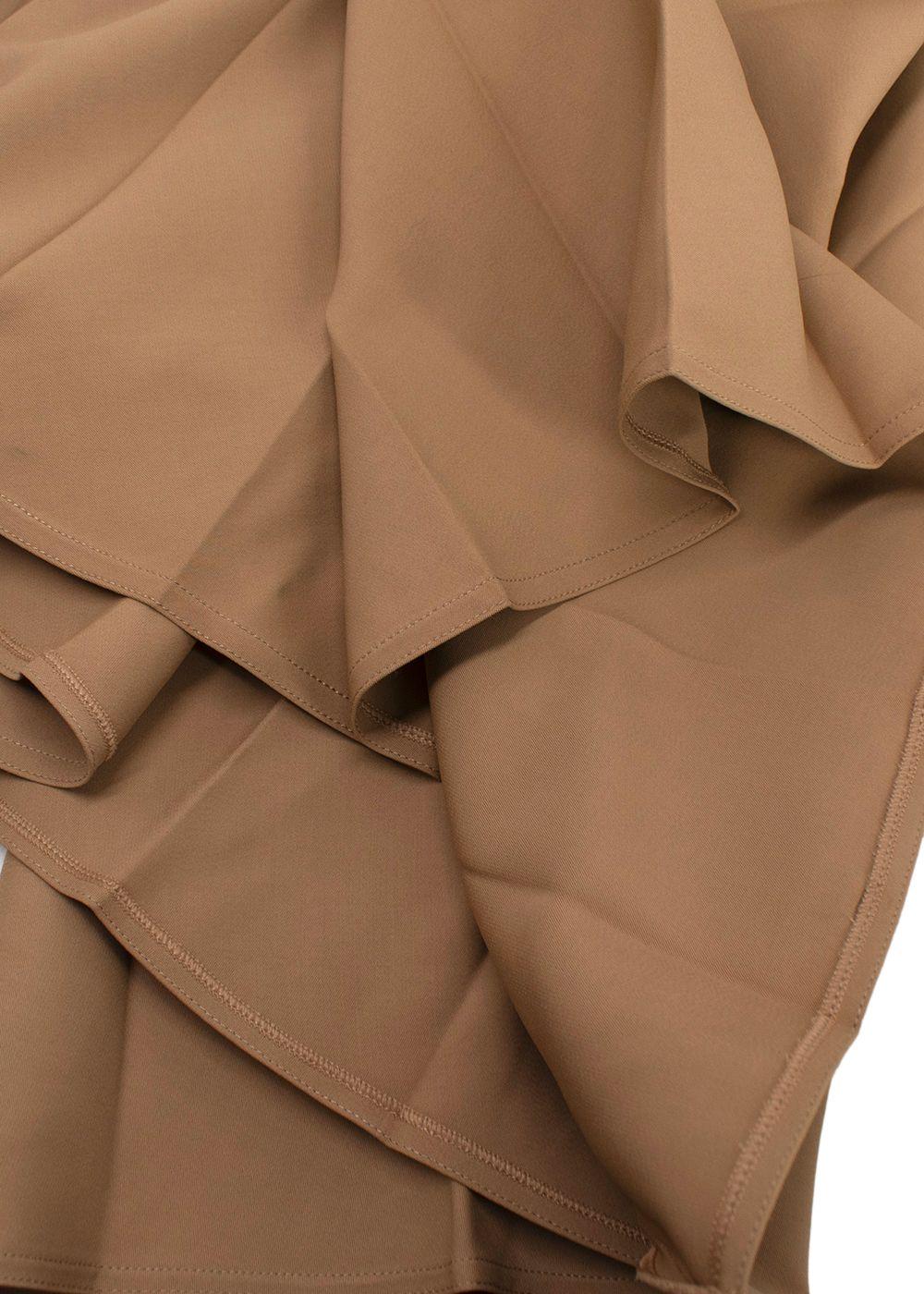 Peter Do High-rise Stretch-crêpe Midi Skirt