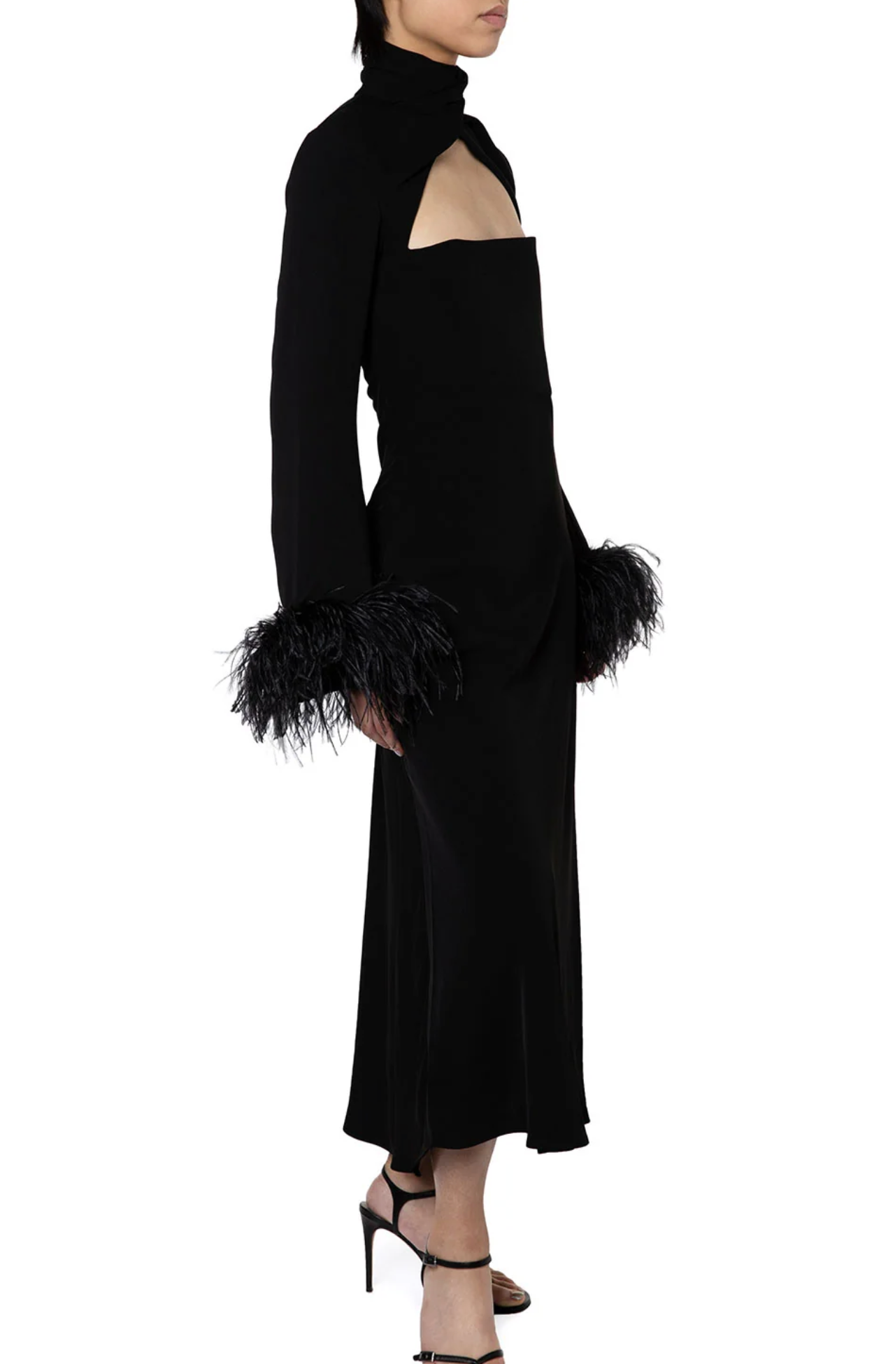 16Arlington Odessa Midi Dress in Crepe