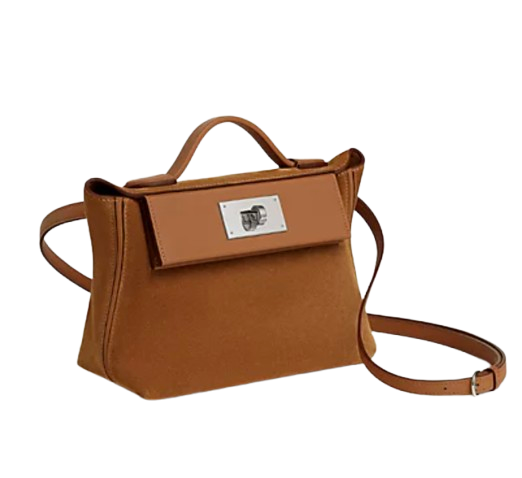 Hermés Tan 24/24 21 Grizzly Bag