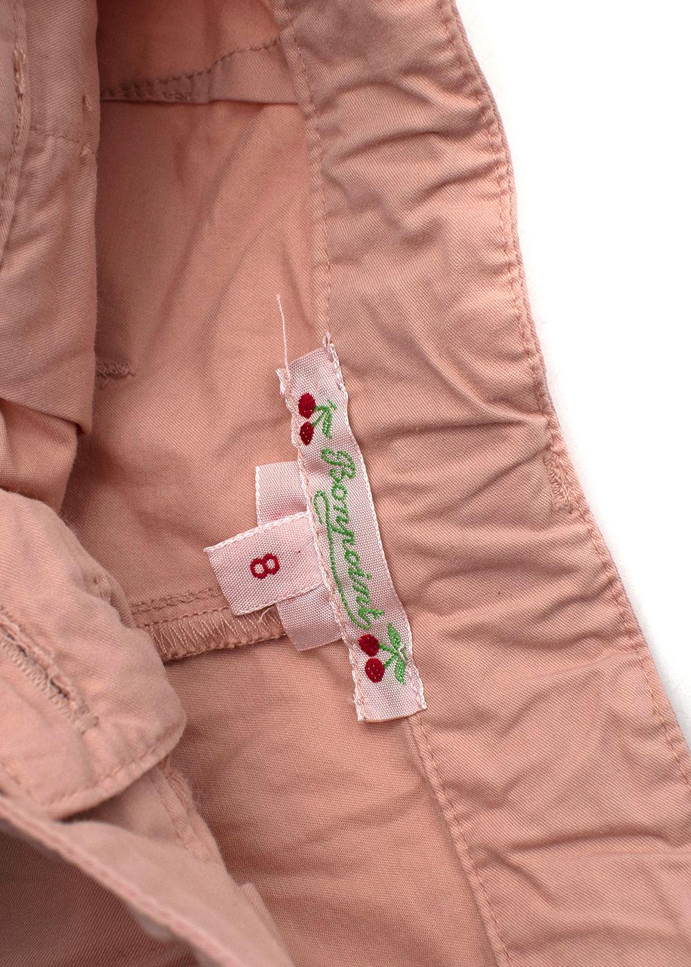 Kids 8Y Pink Cotton Shorts