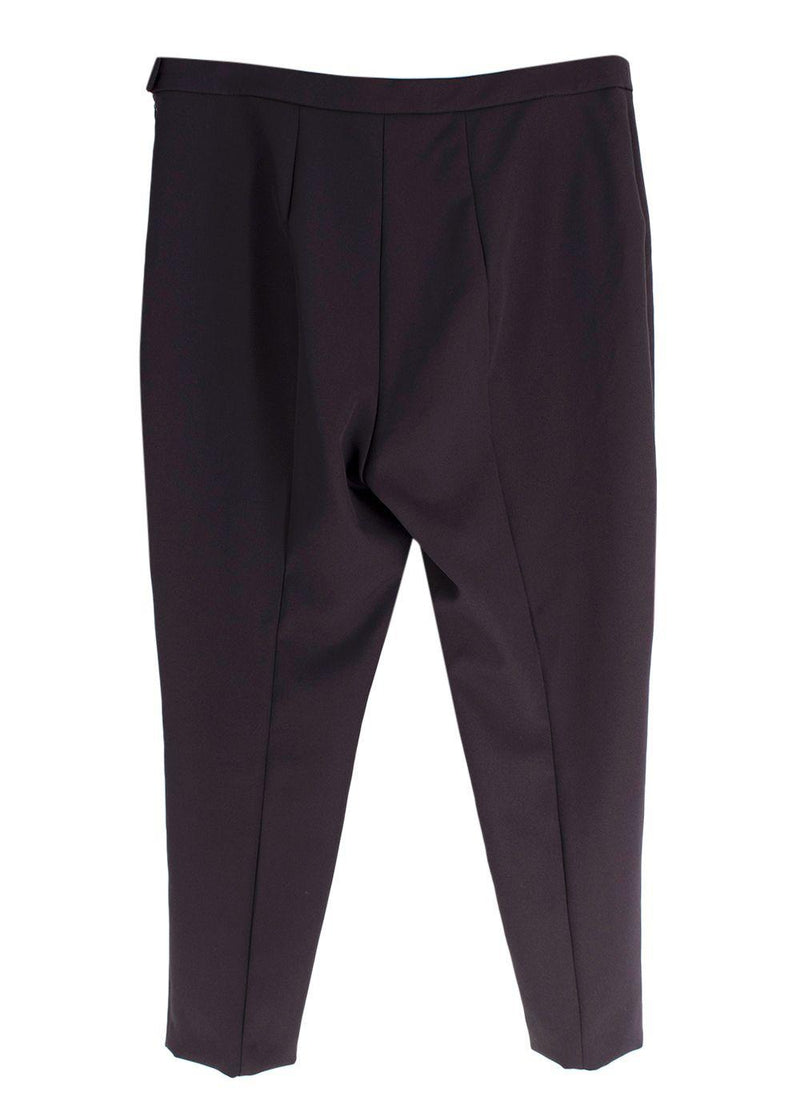 Marina Rinaldi Aubergine Single Breasted Blazer and Trouser Suit
