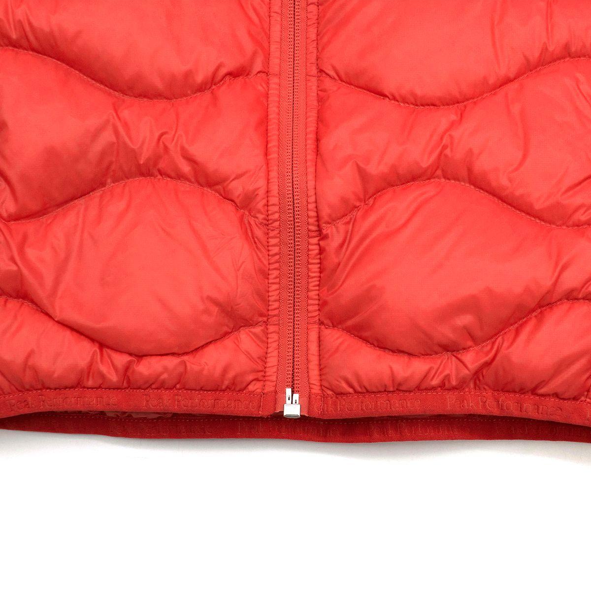 Peak performance Junior Red Unisex Puffer Jacket