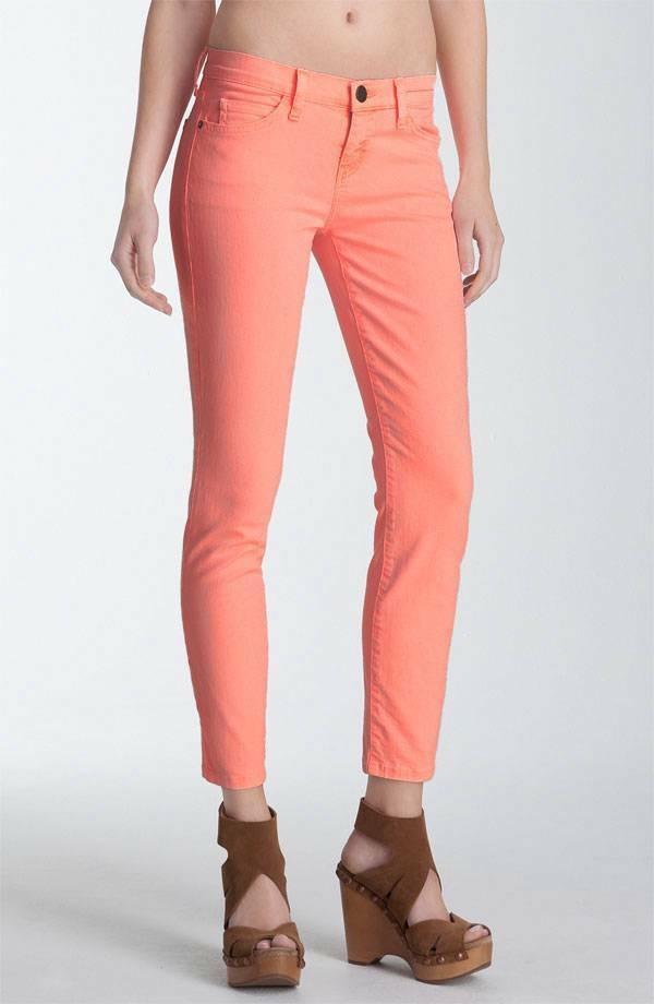 Current/Elliott Neon The Stiletto Jeans