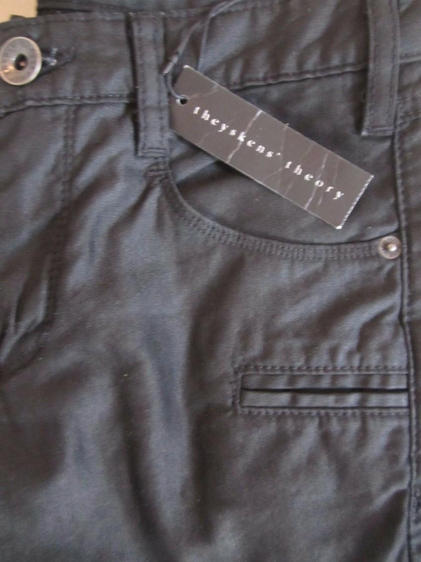 Theyskens’ Theory Black Weji Washed Plyne Jeans
