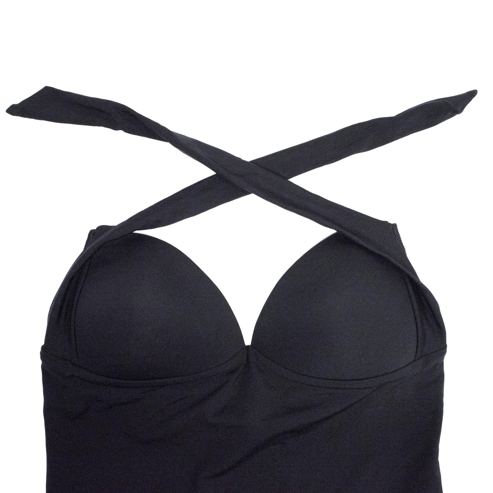 Jets Black Tankini