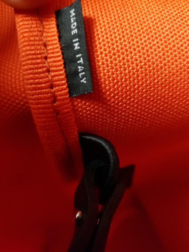 Prada White Printed Canapa Tote Bag
