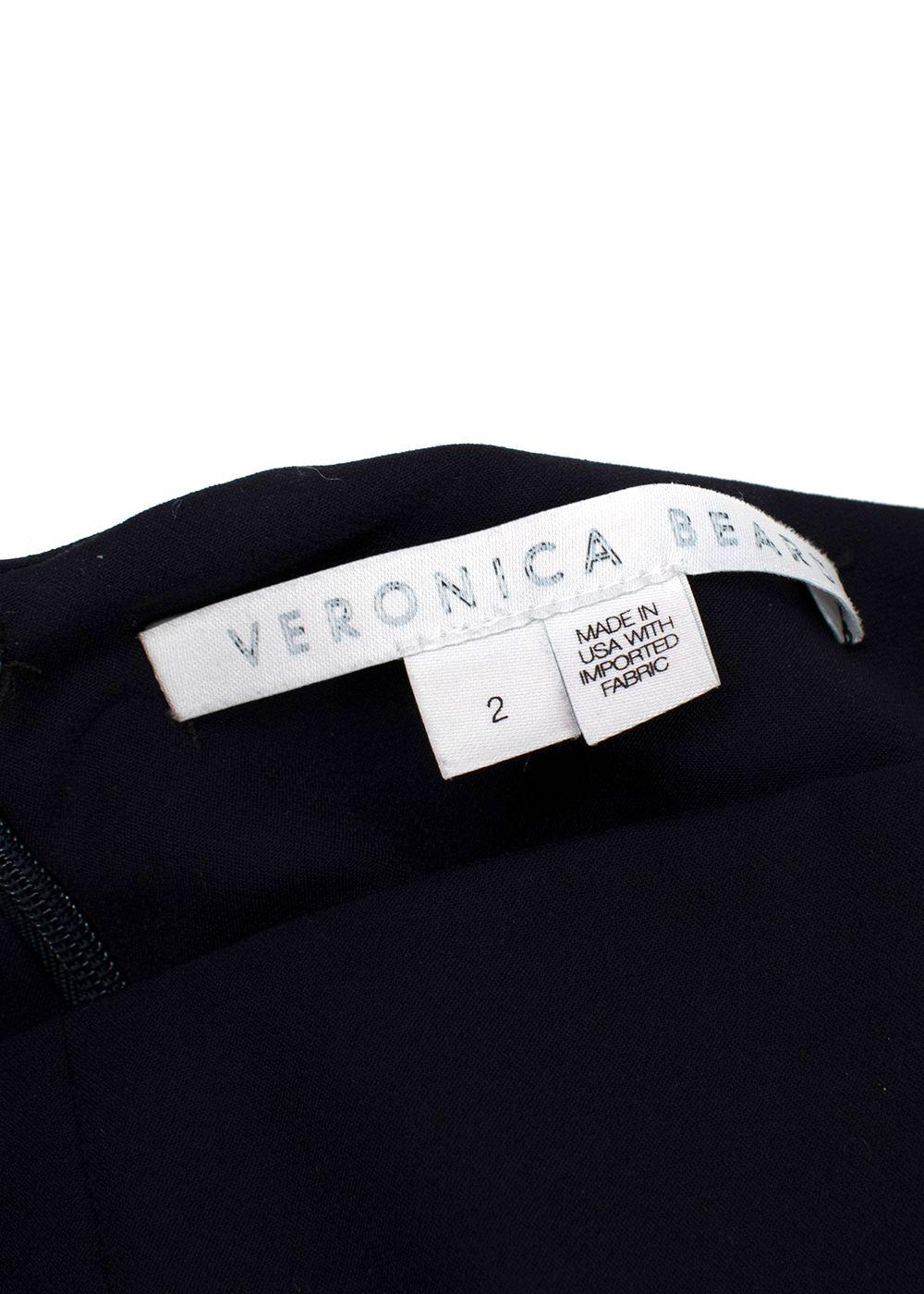 Veronica Beard Navy Cropped Leggings