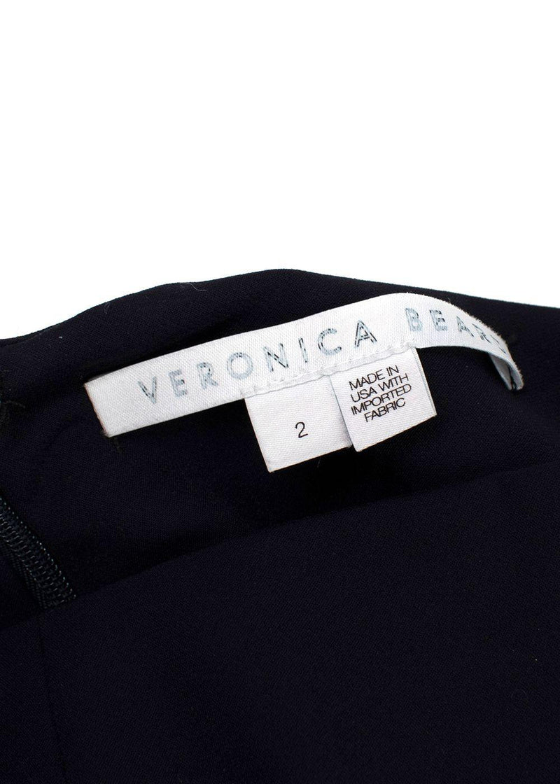 Veronica Beard Navy Cropped Leggings