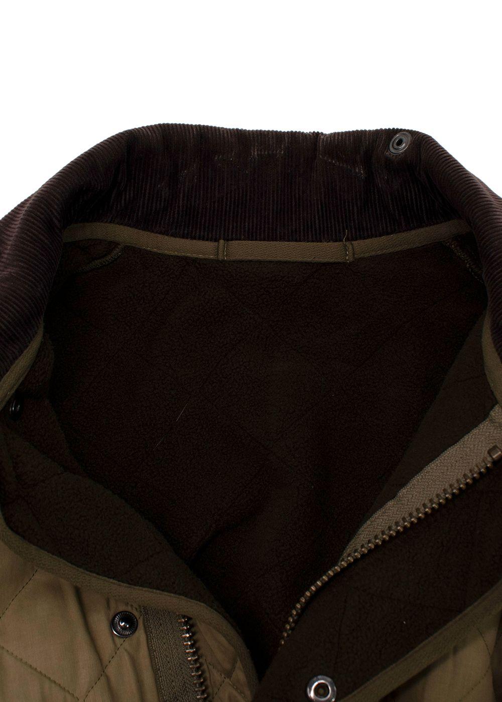 Barbour Khaki Quilted Jacket