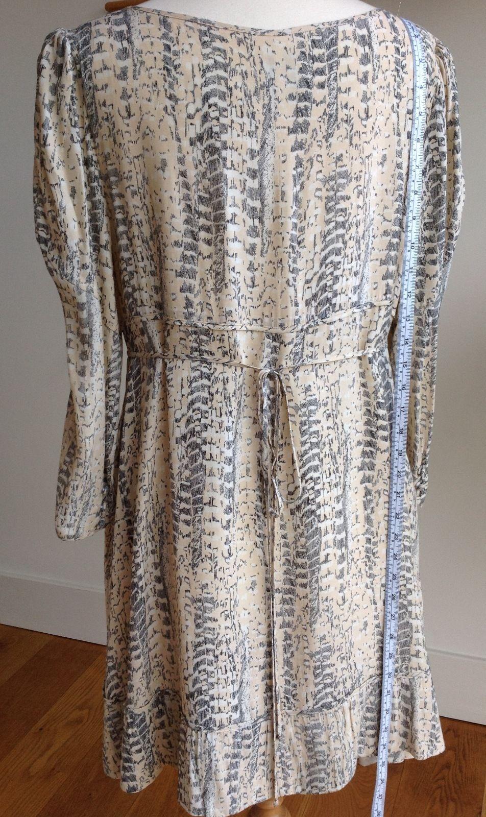 Reiss Feather Printed Dress