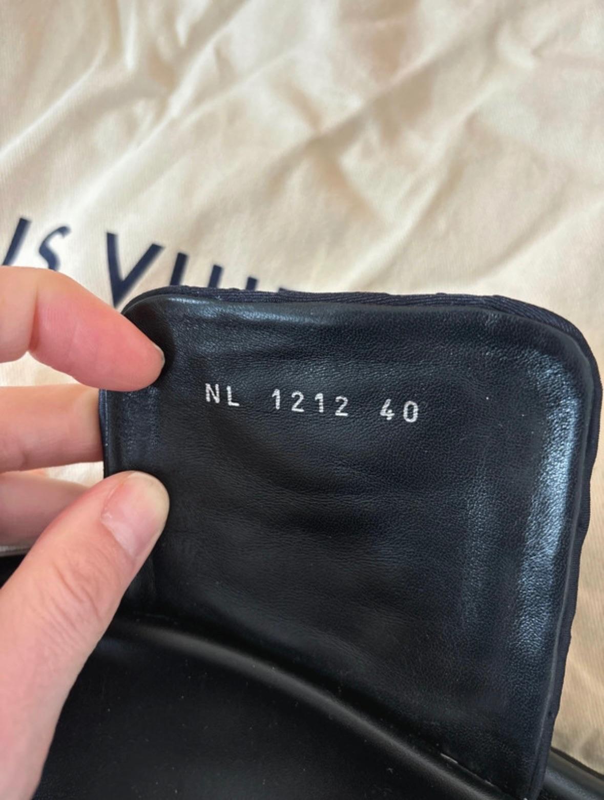 Louis Vuitton Black Pool Pillow Mules