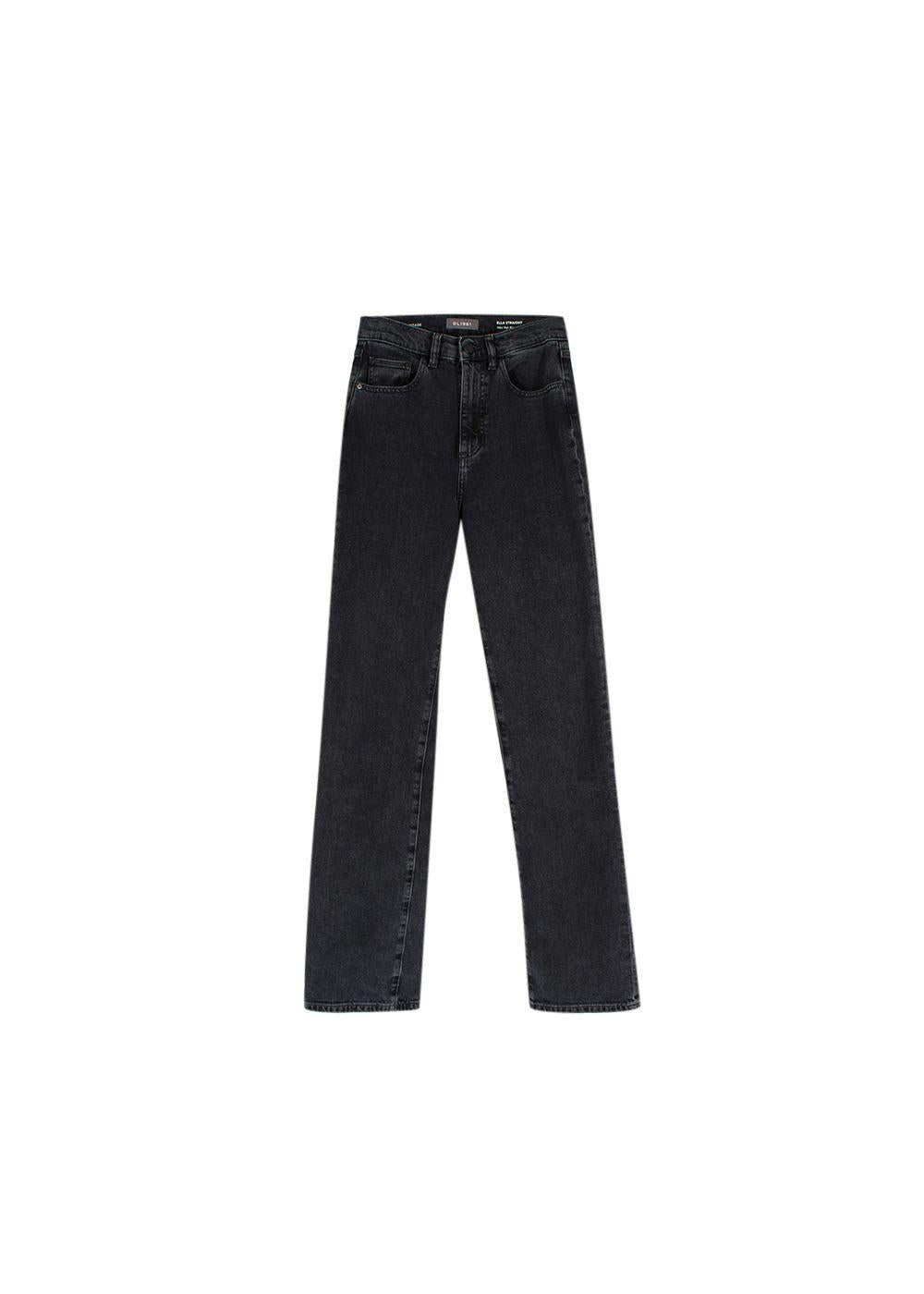 Ella Straight Ultra High Rise Vintage 33" - Tornado