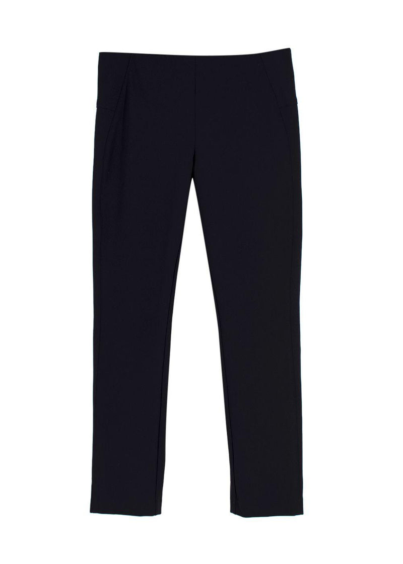 Veronica Beard Navy Cropped Leggings