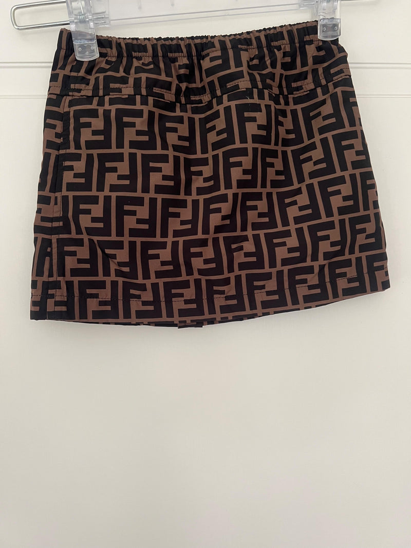 Kids 4Y FF motif skirt