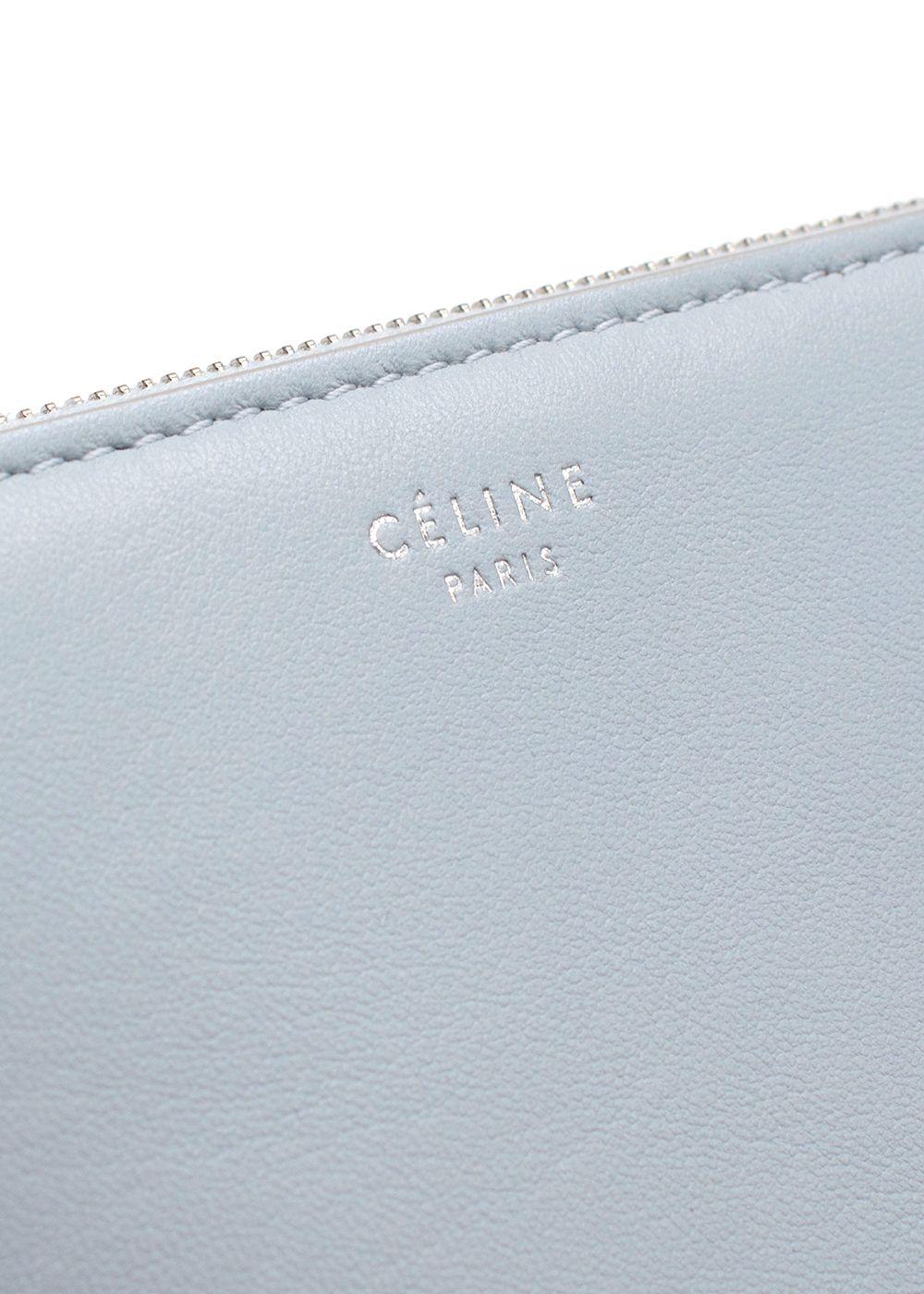 Celine Bi-Colour Blue Pochette
