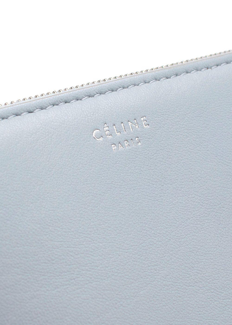 Celine Bi-Colour Blue Pochette