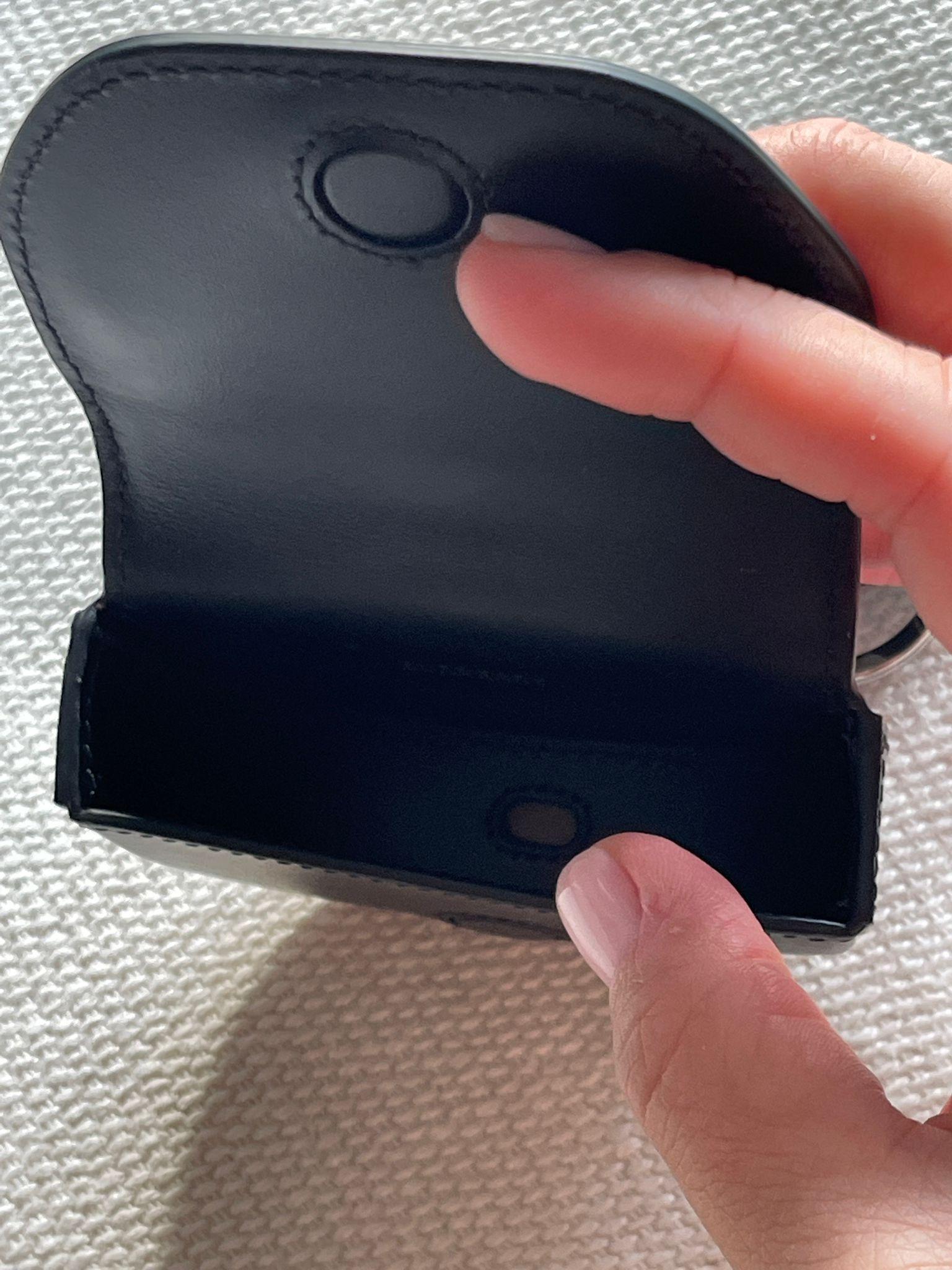 Monogram Print Leather Airpods Pro Case