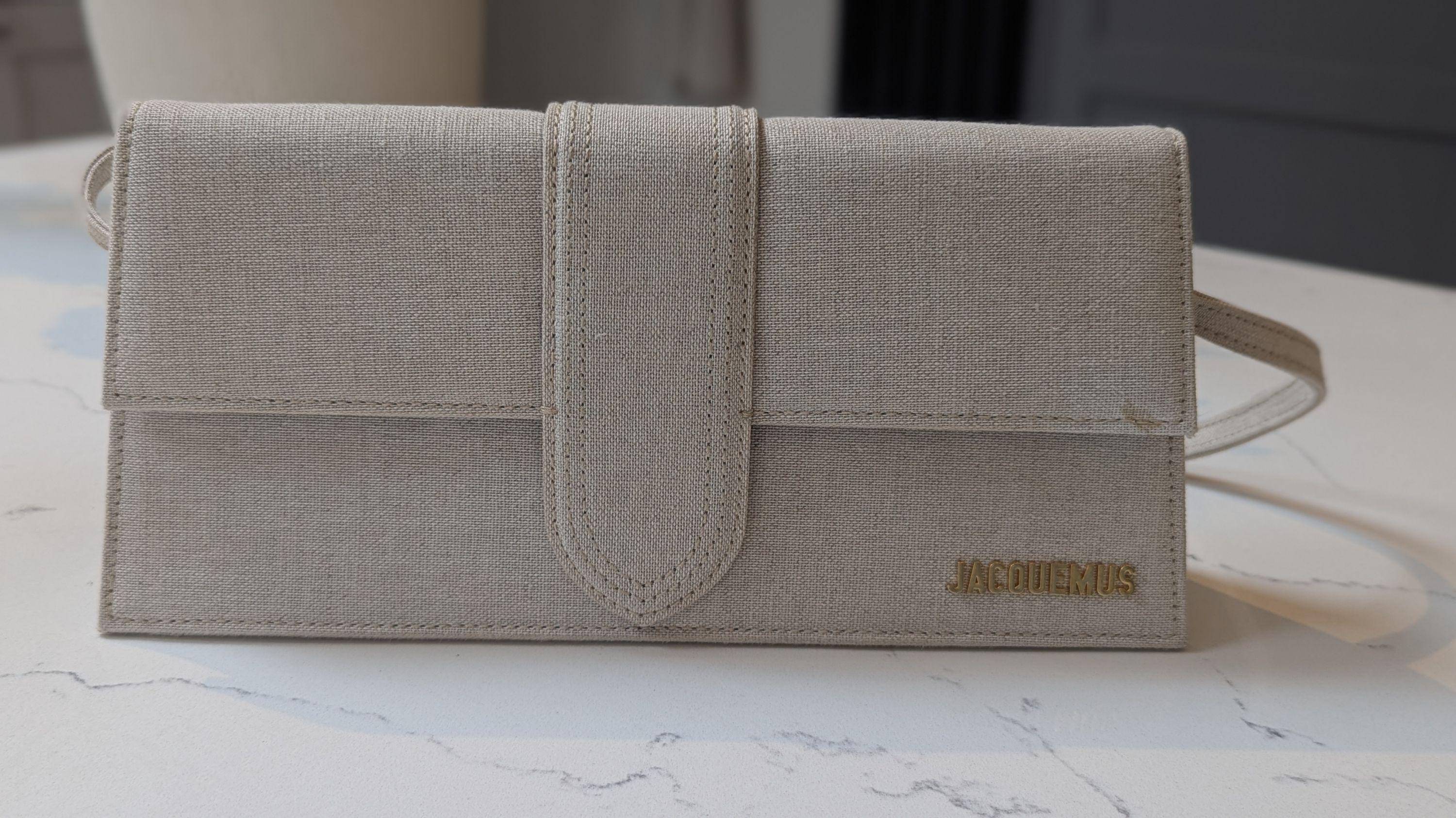Beige Le Bambino Long Shoulder Bag