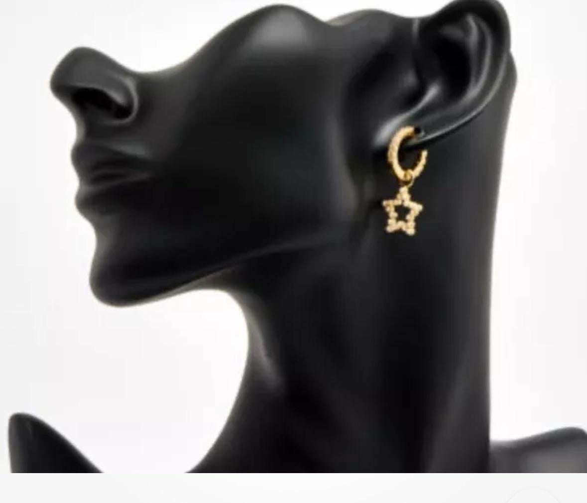 MeMe London Sparkle and Fan Earrings