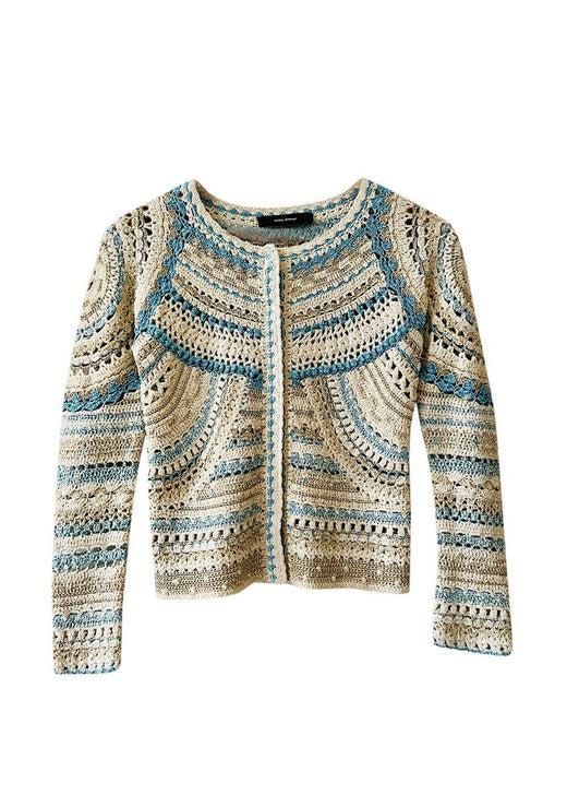 Isabel Marrant Multicoloured Crochet Cardigan