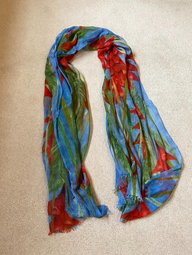 Patek Philippe Limited Edition Floral Print Cashmere Shawl