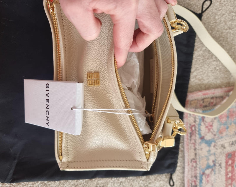 Givenchy Cream Leather Pandora Bag