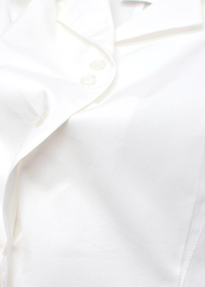 Sportmax Fitted White Shirt