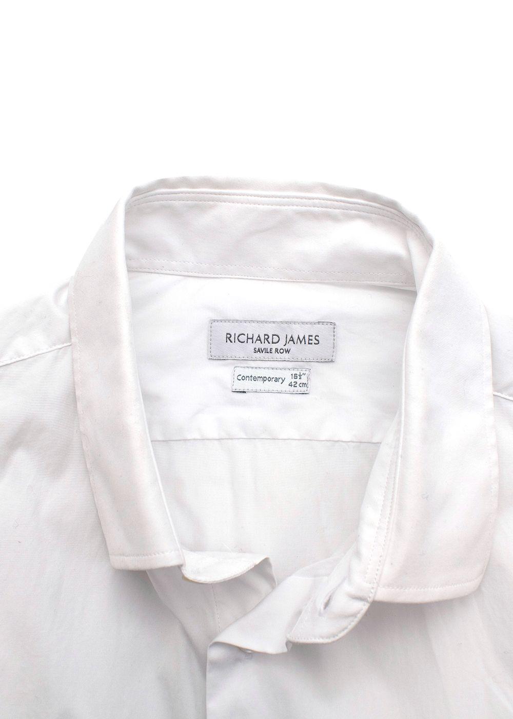 White Contemporary Shirt