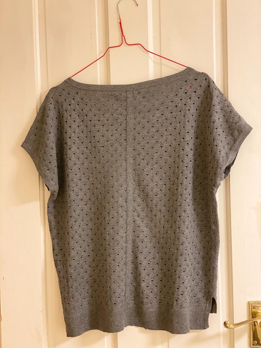 Rag & Bone Grey Knit Top