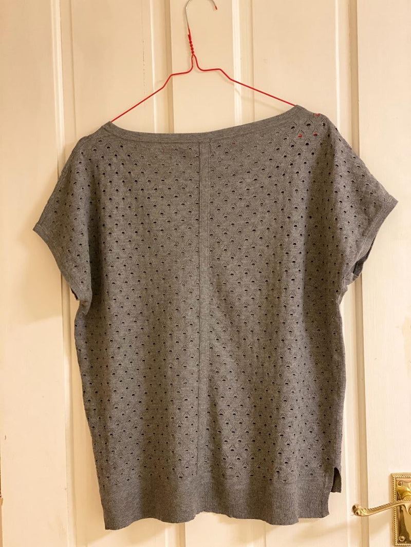Rag & Bone Grey Knit Top