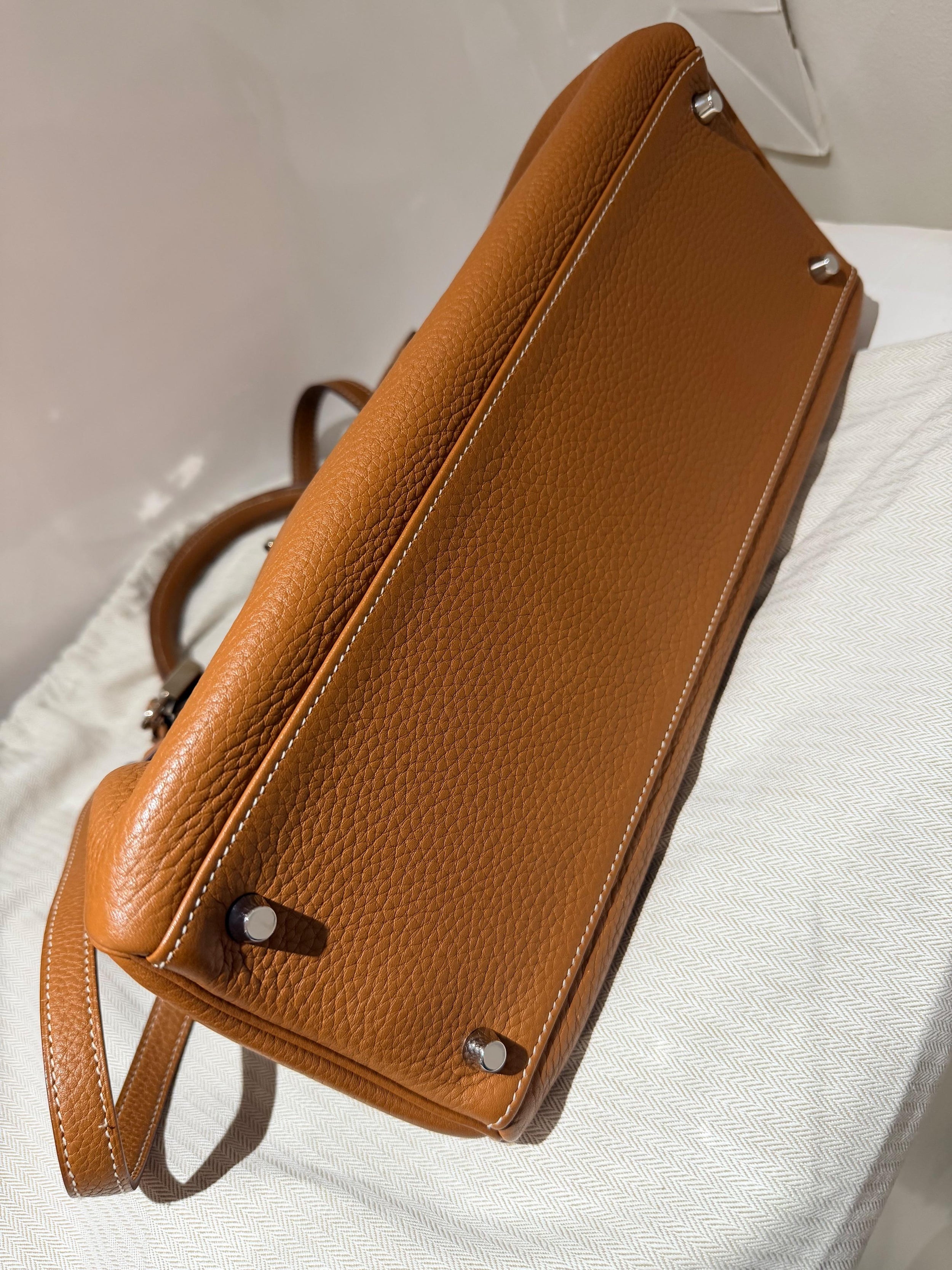 Hermes Gold Togo Kelly 35