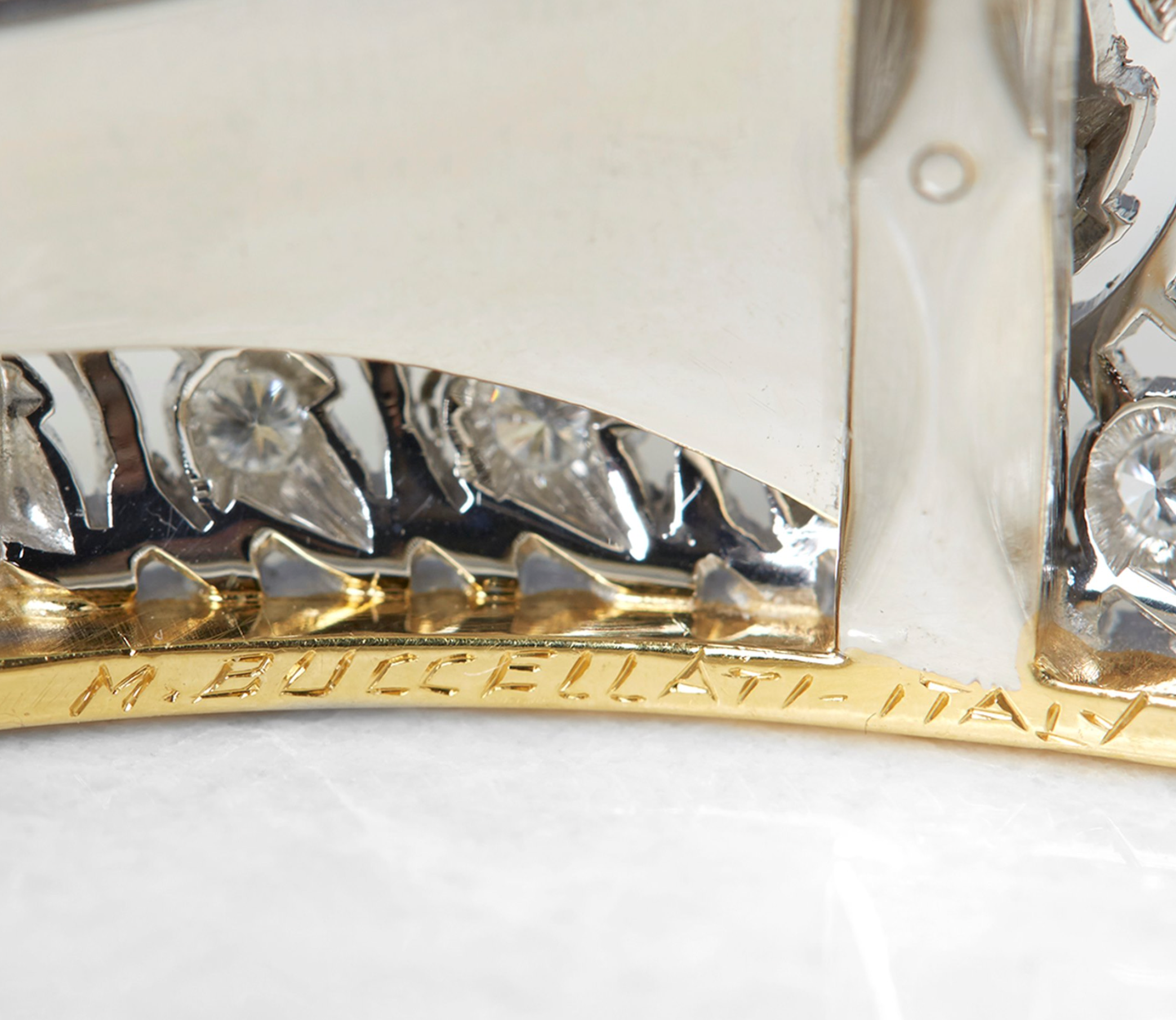 18kt Gold Diamond Cuff Bracelet