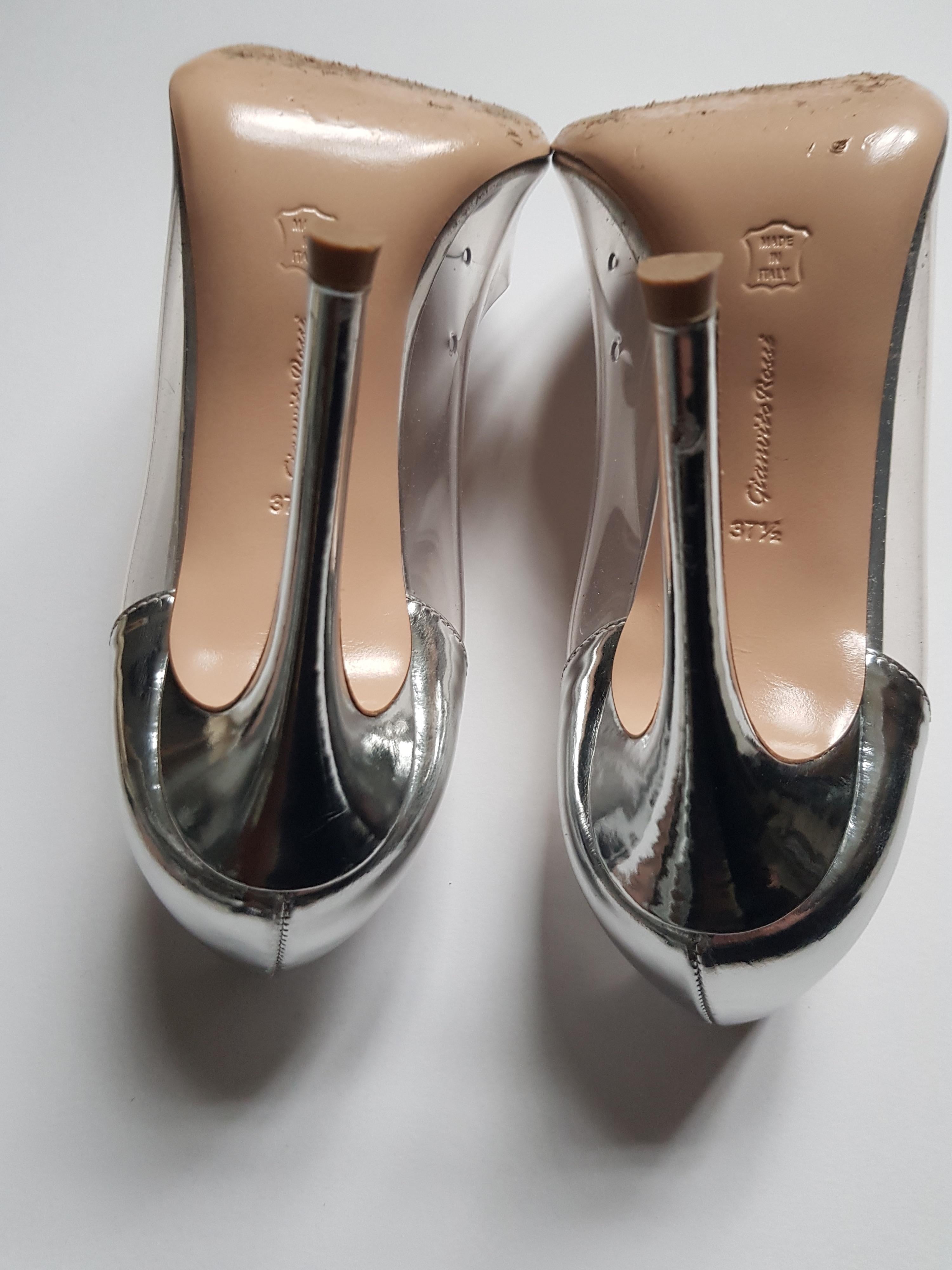 Plexi 100 Multicoloured Giltter Pumps
