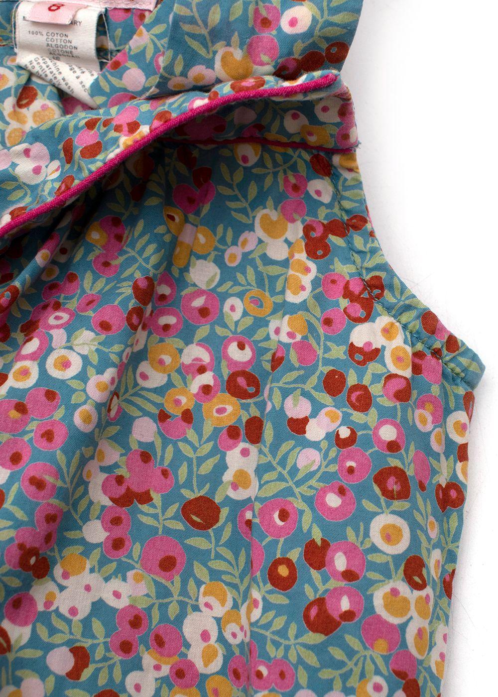 Bonpoint 8Y Multicoloured Floral Playsuit
